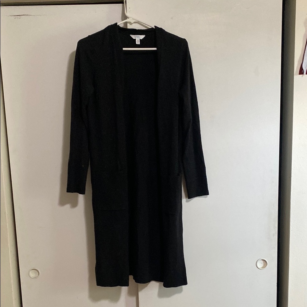 Time and Tru, black cardigan